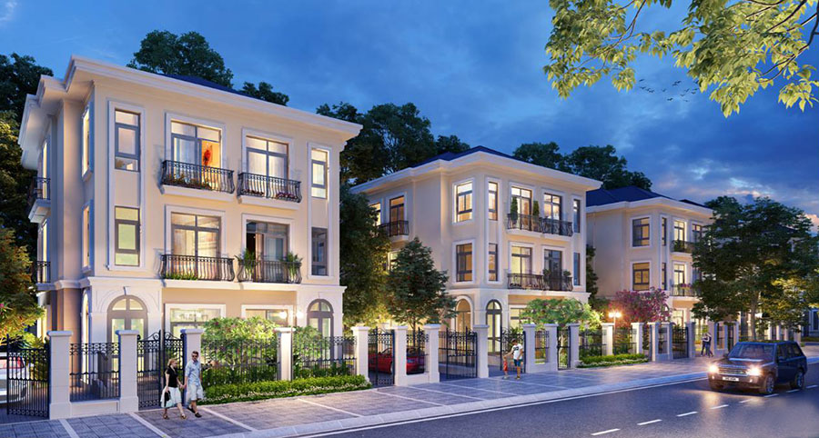 biệt thự song lập vinhomes green bay