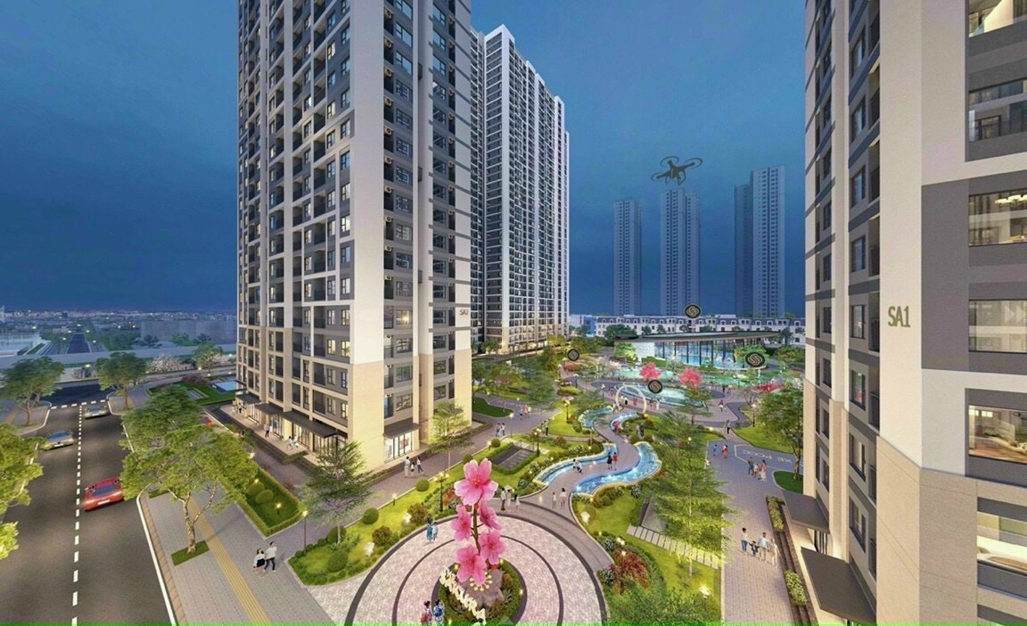 shophouse shop chân đế sakura vinhomes smart city