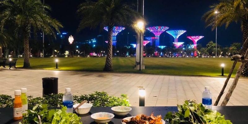 Vinhomes Smart City: Khu vườn nướng BBQ đẳng cấp