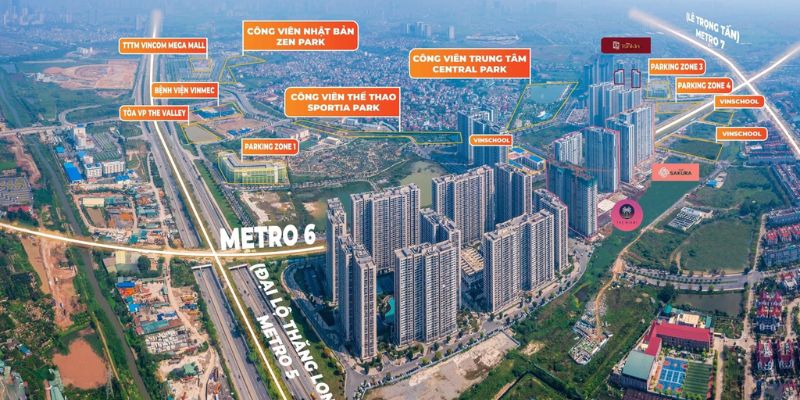 Cập nhật thông tin về các tòa ở căn hộ Vinhome Smart City