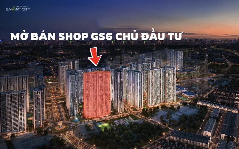 Shophouse-chân-đế Toà GS6